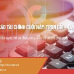 DỊCH VỤ BÁO CÁO TÀI CHÍNH CUỐI NĂM TRỌN GÓI