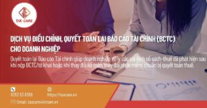 DICH VU DIEU CHINH QUYET TOAN LAI BAO CAO TAI CHINH BCTC CHO DOANH NGHIEP 2