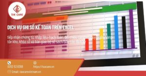 DỊCH VỤ GHI SỔ KẾ TOÁN TRÊN EXCEL