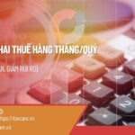 DỊCH VỤ KÊ KHAI THUẾ HÀNG THÁNG QUÝ