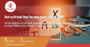 Dịch vụ Kê khai Thuế Thu nhập doanh nghiệp (TNDN)