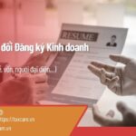 Dịch vụ Thay đổi Đăng ký Kinh doanh