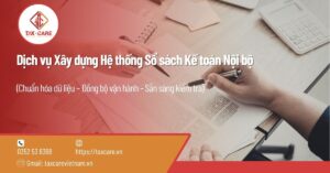 Dịch vụ Xây dựng Hệ thống Sổ sách Kế toán Nội bộ