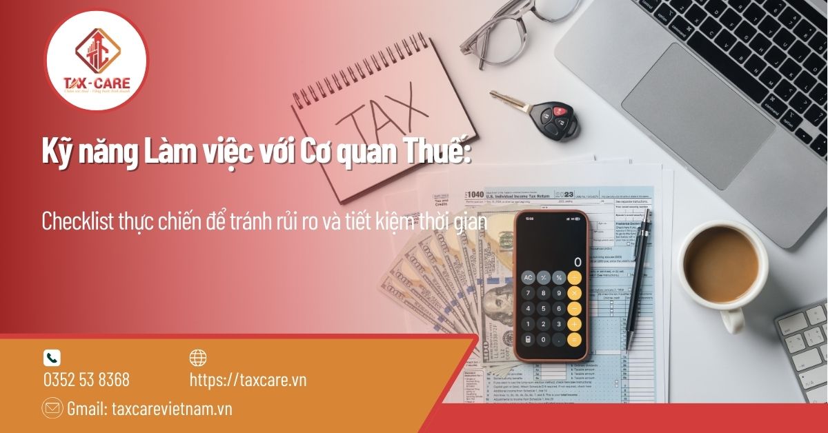 Kỹ năng Làm việc với Cơ quan Thuế