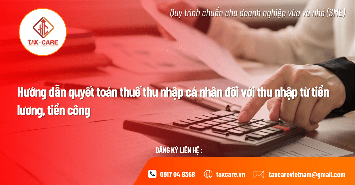 Hướng dẫn quyết toán thuế thu nhập cá nhân